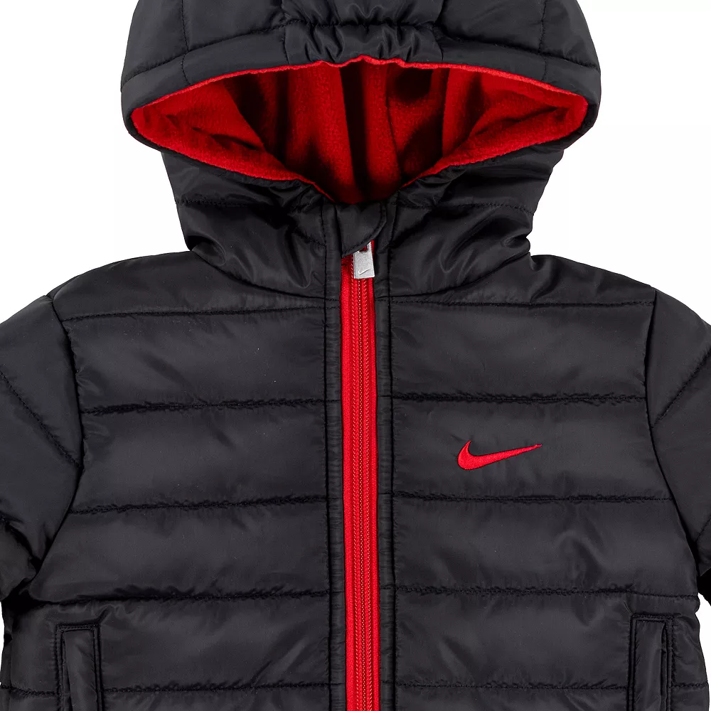 Baby Boy Nike Hooded Puffer Heavyweight Jacket 8 Baby Boy Nike Hooded Puffer Heavyweight Jacket - Image 6