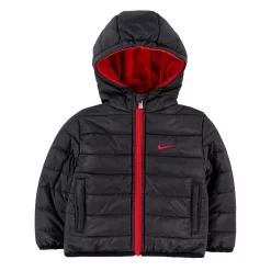 Baby Boy Nike Hooded Puffer Heavyweight Jacket