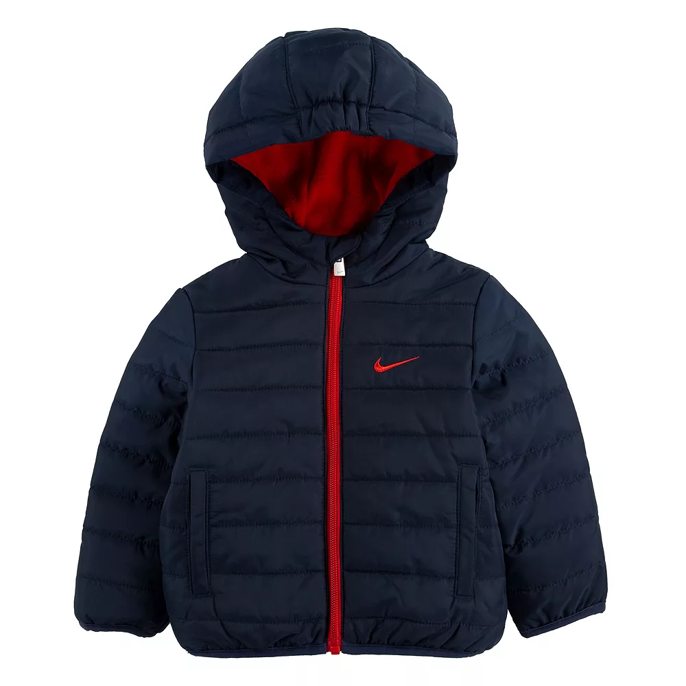 Baby Boy Nike Hooded Puffer Heavyweight Jacket 5 Baby Boy Nike Hooded Puffer Heavyweight Jacket - Image 3