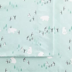 Cuddl Duds® Microfiber Sheet Set with Pillowcases -Cheap Baby Gear Shop 5035429 Arctic Critters