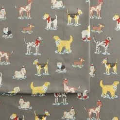 Cuddl Duds® Microfiber Sheet Set with Pillowcases -Cheap Baby Gear Shop 5035429 Gray Dogs