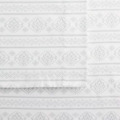 Cuddl Duds® Microfiber Sheet Set with Pillowcases -Cheap Baby Gear Shop 5035429 Gray Fairisle