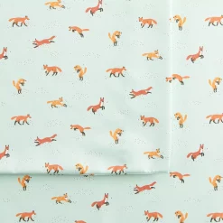 Cuddl Duds® Microfiber Sheet Set with Pillowcases -Cheap Baby Gear Shop 5035429 Playful Foxes