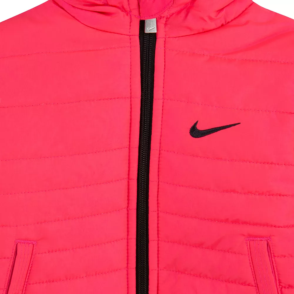 Baby Girl Nike Full-Zip Puffer Jacket 8 Baby Girl Nike Full-Zip Puffer Jacket - Image 6