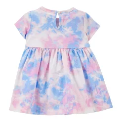 Baby Girl Carter's Tie-Dye Dress & Diaper Cover Set -Cheap Baby Gear Shop 5173029 ALT