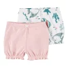 Baby Girl Carter's 2-Pack Pull-On Shorts -Cheap Baby Gear Shop 5185091