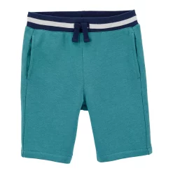 Baby Boy Carter's Green Pull-On French Terry Shorts