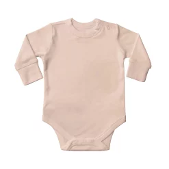 Goumi Organic Cotton Blend Long-Sleeve Bodysuit -Cheap Baby Gear Shop 5241404 Rose
