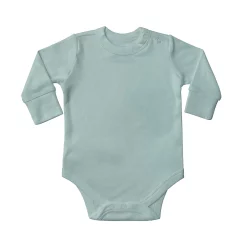 Goumi Organic Cotton Blend Long-Sleeve Bodysuit