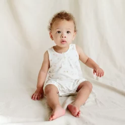 Goumi Organic Cotton Blend Romper -Cheap Baby Gear Shop 5241405 ALT3