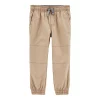 Baby Boy Carter's Pull-On Poplin Pants -Cheap Baby Gear Shop 5356542 Khaki