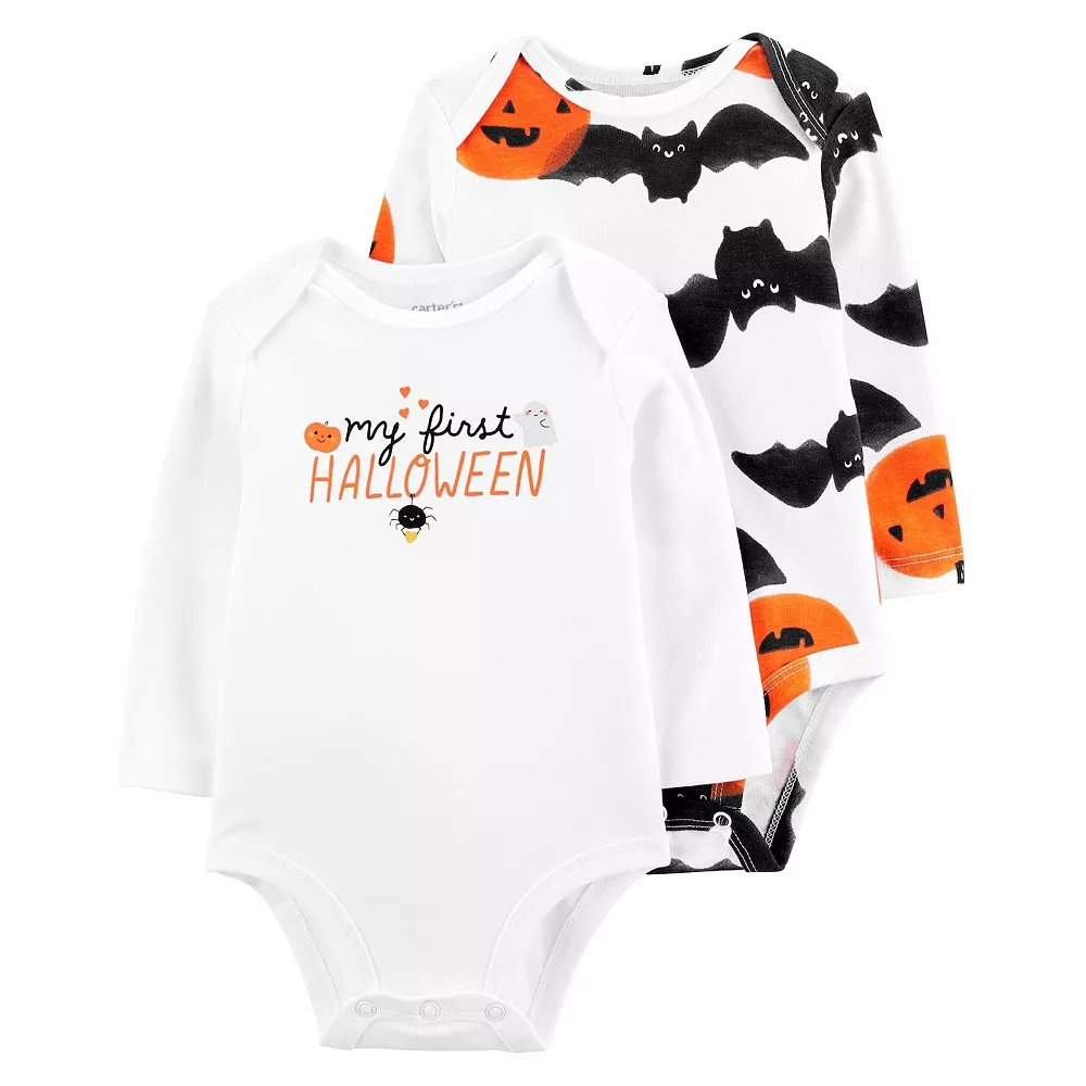Baby Carter's 2-Pack Halloween Bodysuits 3 Baby Carter's 2-Pack Halloween Bodysuits