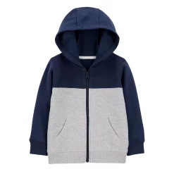 Baby Boy Carter's Zip-Up Fleece Hoodie -Cheap Baby Gear Shop 5508547 Navy