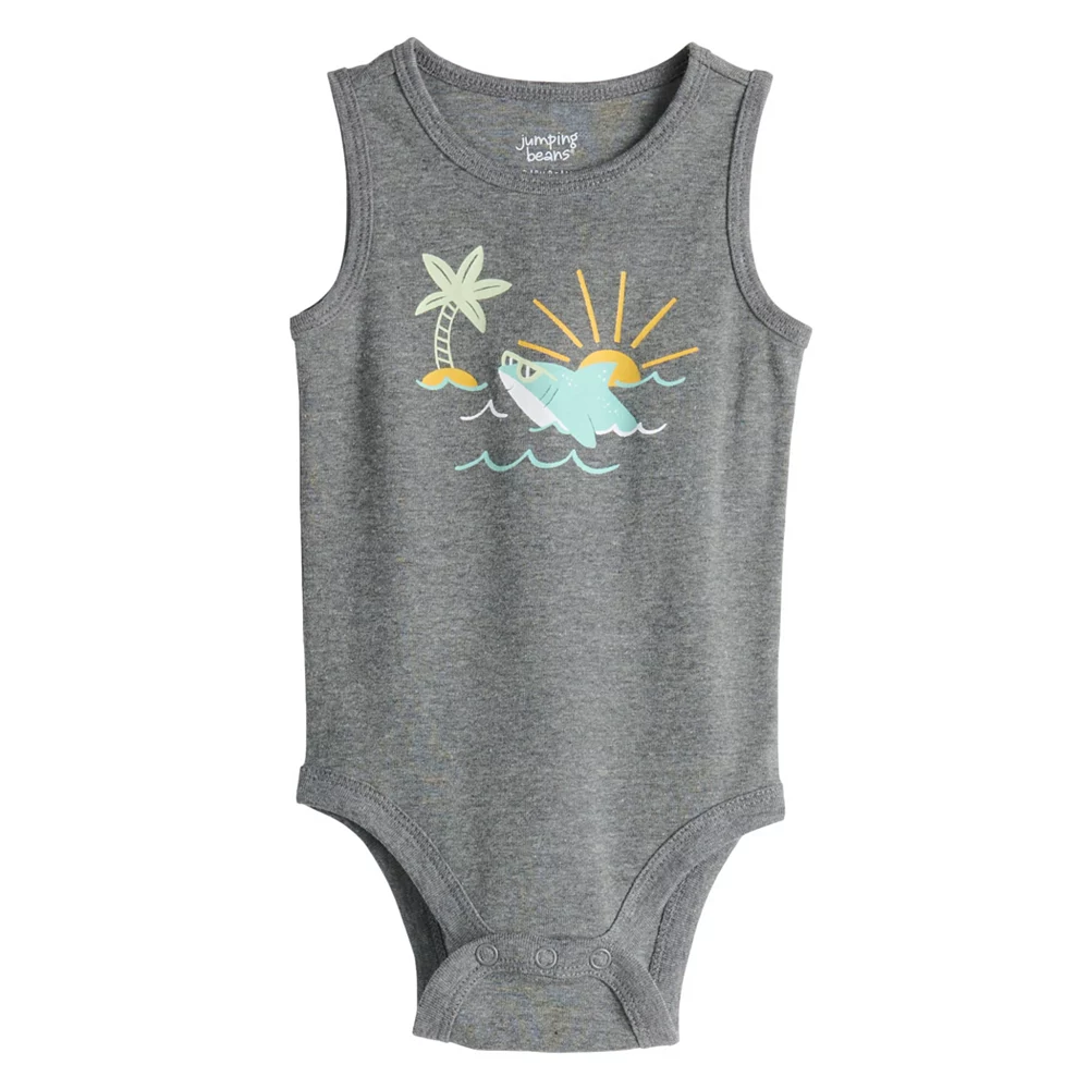 Baby Jumping Beans® Sleeveless Romper 5 Baby Jumping Beans® Sleeveless Romper - Image 3