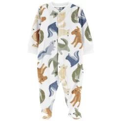 Baby Carter's Animals Fleece Sleep & Play