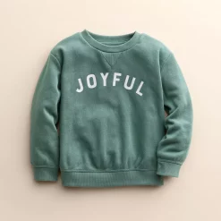 Baby & Toddler Little Co. by Lauren Conrad Pullover Sweatshirt 34 Baby & Toddler Little Co. by Lauren Conrad Pullover Sweatshirt -Cheap Baby Gear Shop 5574273 Pine Green Joyful