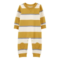 Baby Boy Carter's Striped Fleece Romper