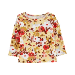 Baby Girls Carter's 3-Piece Floral Tee & Denim Jumper -Cheap Baby Gear Shop 5575894 ALT2