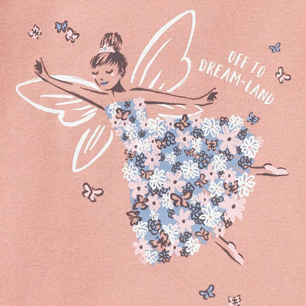Baby Girl Carter's Fairy Tops & Bottoms Pajama Set 4 Baby Girl Carter's Fairy Tops & Bottoms Pajama Set - Image 2