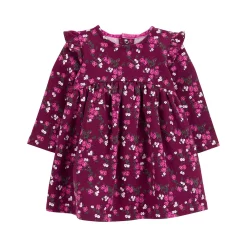 Baby Girl Carter's Floral Fleece Dress