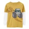 Baby Boy Carter's Monster Truck Layered-Look Graphic Tee -Cheap Baby Gear Shop 5579139