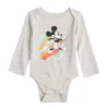 Baby Girl Disney Mickey Mouse Lapped Shoulder Bodysuit by Jumping Beans® -Cheap Baby Gear Shop 5591094
