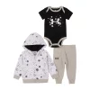 Baby Under Armour 3-Piece Scribble Dots Hoodie Set -Cheap Baby Gear Shop 5591334