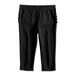 Baby Girl Jumping Beans® Ruffle Back Core Leggings 12 Baby Girl Jumping Beans® Ruffle Back Core Leggings -Cheap Baby Gear Shop 5593019 Black