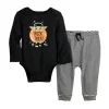 Baby Girl Jumping Beans® The Mandalorian Grogu aka Baby Yoda "Trick or Treat" Bodysuit & Pants Set -Cheap Baby Gear Shop 5593071