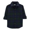 Baby Boy Carter's Plaid Button-Front Shirt -Cheap Baby Gear Shop 5595174 Green Navy