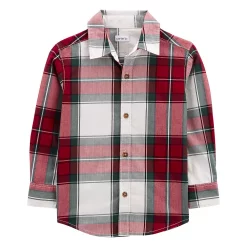 Baby Boy Carter's Plaid Button-Front Shirt -Cheap Baby Gear Shop 5595175 ALT