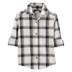 Baby Boy Carter's Plaid Button-Front Shirt