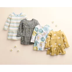 Baby & Toddler Girl Little Co. by Lauren Conrad Organic Long-Sleeve Tiered Dress -Cheap Baby Gear Shop 5611835 ALT11