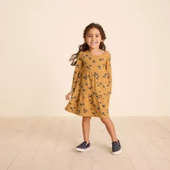 Baby & Toddler Girl Little Co. by Lauren Conrad Organic Long-Sleeve Tiered Dress -Cheap Baby Gear Shop 5611835 ALT9