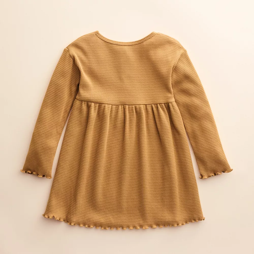 Baby & Toddler Girl Little Co. by Lauren Conrad Long-Sleeve Henley Dress 6 Baby & Toddler Girl Little Co. by Lauren Conrad Long-Sleeve Henley Dress - Image 4