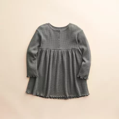 Baby & Toddler Girl Little Co. by Lauren Conrad Long-Sleeve Henley Dress 8 Baby & Toddler Girl Little Co. by Lauren Conrad Long-Sleeve Henley Dress -Cheap Baby Gear Shop 5611836 Charcoal