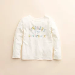 Baby & Toddler Little Co. by Lauren Conrad Organic Long-Sleeve Tee -Cheap Baby Gear Shop 5612767 Ivory Superpower