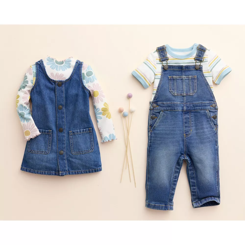 Baby & Toddler Little Co. by Lauren Conrad Denim Overalls 5 Baby & Toddler Little Co. by Lauren Conrad Denim Overalls - Image 3