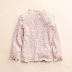 Baby & Toddler Girl Little Co. by Lauren Conrad Organic Lettuce-Edge Print Mockneck Top 10 Baby & Toddler Girl Little Co. by Lauren Conrad Organic Lettuce-Edge Print Mockneck Top -Cheap Baby Gear Shop 5622448 Icy Mauve Ditsy Floral