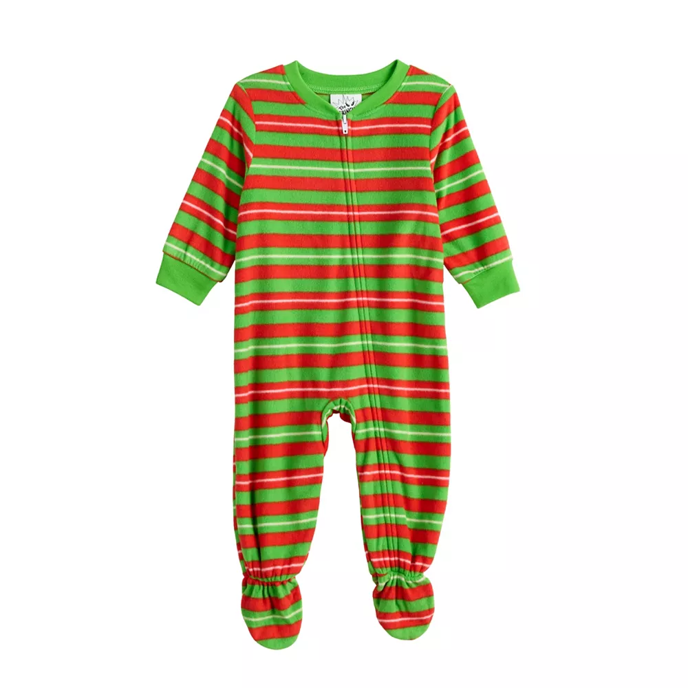 Baby Jammies For Your Families® How The Grinch Stole Christmas Footed Pajamas 3 Baby Jammies For Your Families® How The Grinch Stole Christmas Footed Pajamas