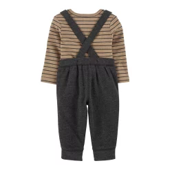 Baby Carter's 2-Piece Bodysuit & Suspender Pant Set -Cheap Baby Gear Shop 5666264 ALT