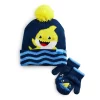 Toddler Boy Baby Shark Beanie Hat & Mittens Set -Cheap Baby Gear Shop 5666976