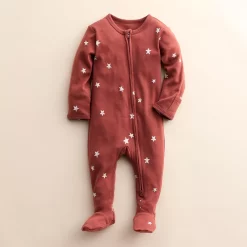 Baby Little Co. by Lauren Conrad Organic Sleep & Play -Cheap Baby Gear Shop 5696147 Maroon Stars