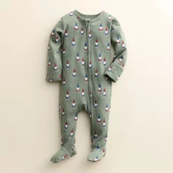 Baby Little Co. by Lauren Conrad Organic Sleep & Play -Cheap Baby Gear Shop 5696147 Olive Gnome Print