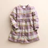 Baby & Toddler Little Co. by Lauren Conrad Organic Shirt Dress -Cheap Baby Gear Shop 5706391 Plum Brown Plaid