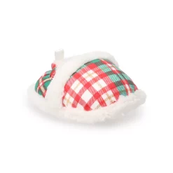 Baby Jammies For Your Families® Plaid Scuff Slippers