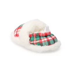 Baby Jammies For Your Families® Plaid Scuff Slippers -Cheap Baby Gear Shop 5743977 ALT2