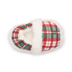 Baby Jammies For Your Families® Plaid Scuff Slippers -Cheap Baby Gear Shop 5743977 ALT4