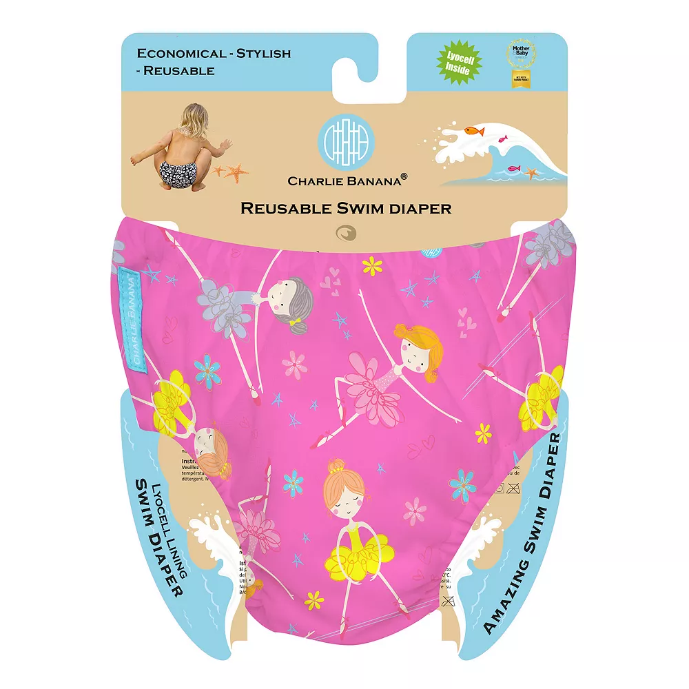 Charlie Banana Reusable Swim Diaper 4 Charlie Banana Reusable Swim Diaper - Image 2