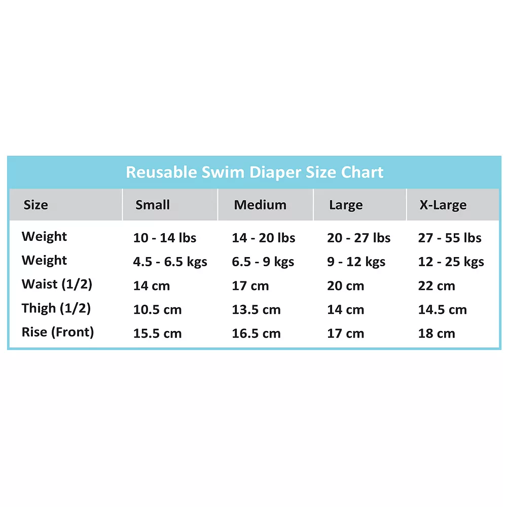 Charlie Banana Reusable Swim Diaper 5 Charlie Banana Reusable Swim Diaper - Image 3